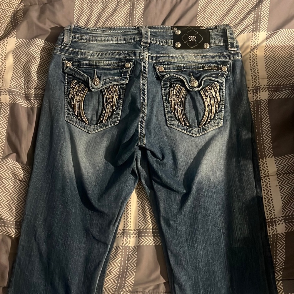 Womens Miss Me signature rise bootcut jeans size 31